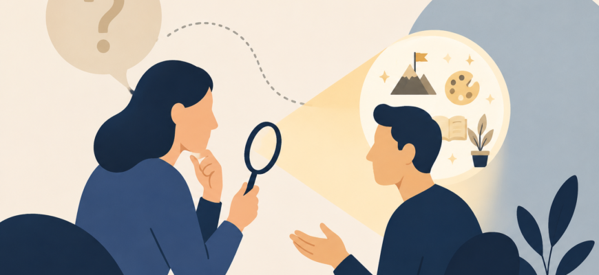 Как выявить скрытые интересы собеседника через уточняющие вопросы